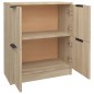 vidaXL Credenza Rovere Sonoma 60x30x70 cm in Legno Multistrato vidaXL Credenza Rovere Sonoma 60x30x70 cm in Legno Multistrato