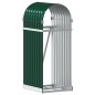 vidaXL Portaceppi Verde 40x45x100 cm in Acciaio Zincato