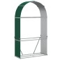 vidaXL Portaceppi Verde 120x45x210 cm in Acciaio Zincato vidaXL Portaceppi Verde 120x45x210 cm in Acciaio Zincato