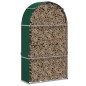 vidaXL Portaceppi Verde 120x45x210 cm in Acciaio Zincato vidaXL Portaceppi Verde 120x45x210 cm in Acciaio Zincato