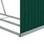 vidaXL Portaceppi Verde 120x45x210 cm in Acciaio Zincato vidaXL Portaceppi Verde 120x45x210 cm in Acciaio Zincato