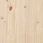 Tavolino da Salotto 80x55x40,5 cm in Legno Massello di Pino