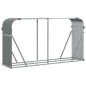 vidaXL Portaceppi Grigio Chiaro 180x45x100 cm in Acciaio Zincato vidaXL Portaceppi Grigio Chiaro 180x45x100 cm in Acciaio Zincato