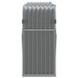 vidaXL Portaceppi Grigio Chiaro 180x45x100 cm in Acciaio Zincato vidaXL Portaceppi Grigio Chiaro 180x45x100 cm in Acciaio Zincato