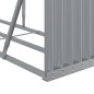 vidaXL Portaceppi Grigio Chiaro 180x45x100 cm in Acciaio Zincato vidaXL Portaceppi Grigio Chiaro 180x45x100 cm in Acciaio Zincato
