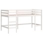 vidaXL Letto a Soppalco con Tende Bambini Blu 90x200 cm Massello Pino vidaXL Letto a Soppalco con Tende Bambini Blu 90x200 cm Massello Pino