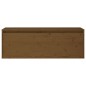 Pensile Marrone Miele 100x30x35 cm in Legno Massello di Pino