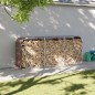 vidaXL Portaceppi Marrone 234x45x100 cm in Acciaio Zincato vidaXL Portaceppi Marrone 234x45x100 cm in Acciaio Zincato