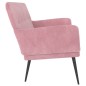 Panca Rosa 108x79x79 cm in Velluto Panca Rosa 108x79x79 cm in Velluto