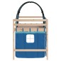 vidaXL Letto a Soppalco con Tunnel Bambini Blu 90x190cm Massello Pino vidaXL Letto a Soppalco con Tunnel Bambini Blu 90x190cm Massello Pino