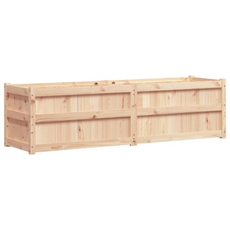 vidaXL Fioriera da Giardino 180x50x50 cm in Legno Massello di Pino