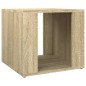 Comodino Rovere Sonoma 41x40x36 cm in Legno Multistrato Comodino Rovere Sonoma 41x40x36 cm in Legno Multistrato