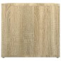 Comodino Rovere Sonoma 41x40x36 cm in Legno Multistrato Comodino Rovere Sonoma 41x40x36 cm in Legno Multistrato