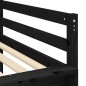 vidaXL Letto a Soppalco con Torre Bambini Blu 90x190cm Massello Pino vidaXL Letto a Soppalco con Torre Bambini Blu 90x190cm Massello Pino