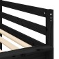 vidaXL Letto a Soppalco con Torre Bambini Blu 90x200cm Massello Pino vidaXL Letto a Soppalco con Torre Bambini Blu 90x200cm Massello Pino