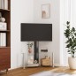 vidaXL Supporto TV Angolare 2 Livelli per 32-70 Pollici Nero e Argento vidaXL Supporto TV Angolare 2 Livelli per 32-70 Pollici Nero e Argento