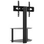 vidaXL Supporto TV Angolare 2 Livelli per 32-70 Pollici Nero vidaXL Supporto TV Angolare 2 Livelli per 32-70 Pollici Nero