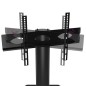 vidaXL Supporto TV Angolare 2 Livelli per 32-70 Pollici Nero vidaXL Supporto TV Angolare 2 Livelli per 32-70 Pollici Nero