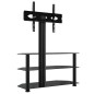 vidaXL Supporto TV Angolare 3 Livelli per 32-70 Pollici Nero vidaXL Supporto TV Angolare 3 Livelli per 32-70 Pollici Nero