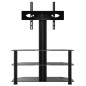 vidaXL Supporto TV Angolare 3 Livelli per 32-70 Pollici Nero vidaXL Supporto TV Angolare 3 Livelli per 32-70 Pollici Nero