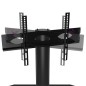 vidaXL Supporto TV Angolare 3 Livelli per 32-70 Pollici Nero vidaXL Supporto TV Angolare 3 Livelli per 32-70 Pollici Nero