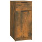 Armadietto Scrivania Rovere Fumo 33,5x50x75cm Legno Multistrato Armadietto Scrivania Rovere Fumo 33,5x50x75cm Legno Multistrato