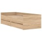 vidaXL Giroletto con Cassetti Rovere Sonoma 90x200 cm vidaXL Giroletto con Cassetti Rovere Sonoma 90x200 cm