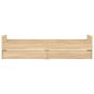 vidaXL Giroletto con Cassetti Rovere Sonoma 100x200 cm vidaXL Giroletto con Cassetti Rovere Sonoma 100x200 cm