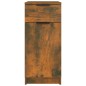 Armadietto Scrivania Rovere Fumo 33,5x50x75cm Legno Multistrato Armadietto Scrivania Rovere Fumo 33,5x50x75cm Legno Multistrato