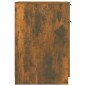 Armadietto Scrivania Rovere Fumo 33,5x50x75cm Legno Multistrato Armadietto Scrivania Rovere Fumo 33,5x50x75cm Legno Multistrato
