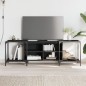 vidaXL Mobile Porta TV Nero 153x37x50 cm in Legno Multistrato vidaXL Mobile Porta TV Nero 153x37x50 cm in Legno Multistrato