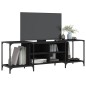 vidaXL Mobile Porta TV Nero 153x37x50 cm in Legno Multistrato vidaXL Mobile Porta TV Nero 153x37x50 cm in Legno Multistrato