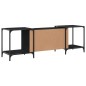 vidaXL Mobile Porta TV Nero 153x37x50 cm in Legno Multistrato vidaXL Mobile Porta TV Nero 153x37x50 cm in Legno Multistrato
