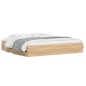 vidaXL Giroletto Cassetti Rovere Sonoma 180x200 cm Legno Multistrato vidaXL Giroletto Cassetti Rovere Sonoma 180x200 cm Legno Multistrato