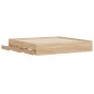 vidaXL Giroletto Cassetti Rovere Sonoma 180x200 cm Legno Multistrato vidaXL Giroletto Cassetti Rovere Sonoma 180x200 cm Legno Multistrato