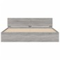 vidaXL Giroletto con Testiera Grigio Sonoma 200x200 cm vidaXL Giroletto con Testiera Grigio Sonoma 200x200 cm