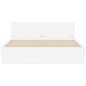 vidaXL Giroletto con Testiera Bianco 150x200 cm vidaXL Giroletto con Testiera Bianco 150x200 cm