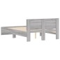 vidaXL Giroletto con Testiera Grigio Sonoma 120x200 cm vidaXL Giroletto con Testiera Grigio Sonoma 120x200 cm
