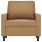 vidaXL Poltrona Marrone 60 cm Velluto vidaXL Poltrona Marrone 60 cm Velluto