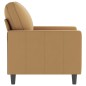 vidaXL Poltrona Marrone 60 cm Velluto vidaXL Poltrona Marrone 60 cm Velluto