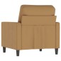 vidaXL Poltrona Marrone 60 cm Velluto vidaXL Poltrona Marrone 60 cm Velluto