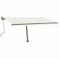 vidaXL Set Pali per Tenda da Sole Antracite 450x245 cm Ferro vidaXL Set Pali per Tenda da Sole Antracite 450x245 cm Ferro