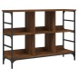 vidaXL Credenza Rovere Marrone 102x32x73,5 cm in Legno Multistrato vidaXL Credenza Rovere Marrone 102x32x73,5 cm in Legno Multistrato