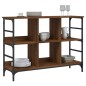 vidaXL Credenza Rovere Marrone 102x32x73,5 cm in Legno Multistrato vidaXL Credenza Rovere Marrone 102x32x73,5 cm in Legno Multistrato