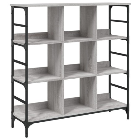 vidaXL Credenza Grigio Sonoma 102x32x103,5 cm in Legno Multistrato