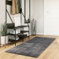 vidaXL Tappeto a Pelo Corto HUARTE Morbido Lavabile Antracite 80x200cm