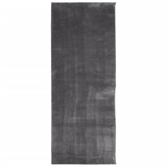 vidaXL Tappeto a Pelo Corto HUARTE Morbido Lavabile Antracite 80x200cm