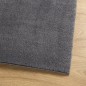 vidaXL Tappeto a Pelo Corto HUARTE Morbido Lavabile Antracite 80x200cm