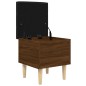 vidaXL Panca Portaoggetti Rovere Marrone 42x42x46 cm Legno Multistrato vidaXL Panca Portaoggetti Rovere Marrone 42x42x46 cm Legno Multistrato