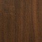 vidaXL Panca Portaoggetti Rovere Marrone 42x42x46 cm Legno Multistrato vidaXL Panca Portaoggetti Rovere Marrone 42x42x46 cm Legno Multistrato